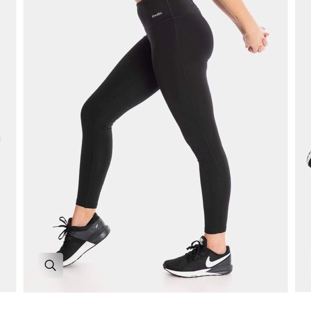 Squeeze Play Black High-Rise Active Leggings by Handful
